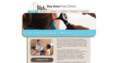 Desktop Screenshot of bayareafreeclinics.org
